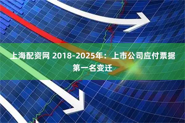 上海配资网 2018-2025年：上市公司应付票据第一名变迁
